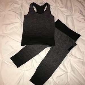 New Mix Two Piece Athletic Wear Set